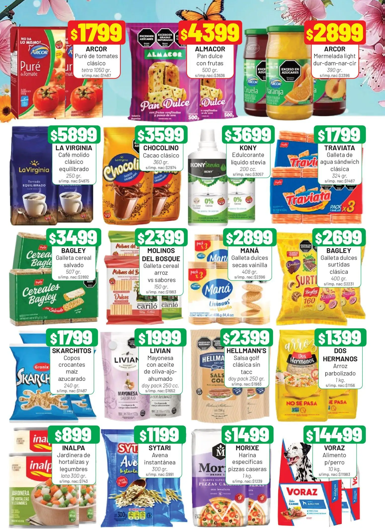 Almacor catálogo │ válido desde el 24/09/2026 | Página: 6 | Productos: Aceite, Salsa Golf, Pan, Arroz