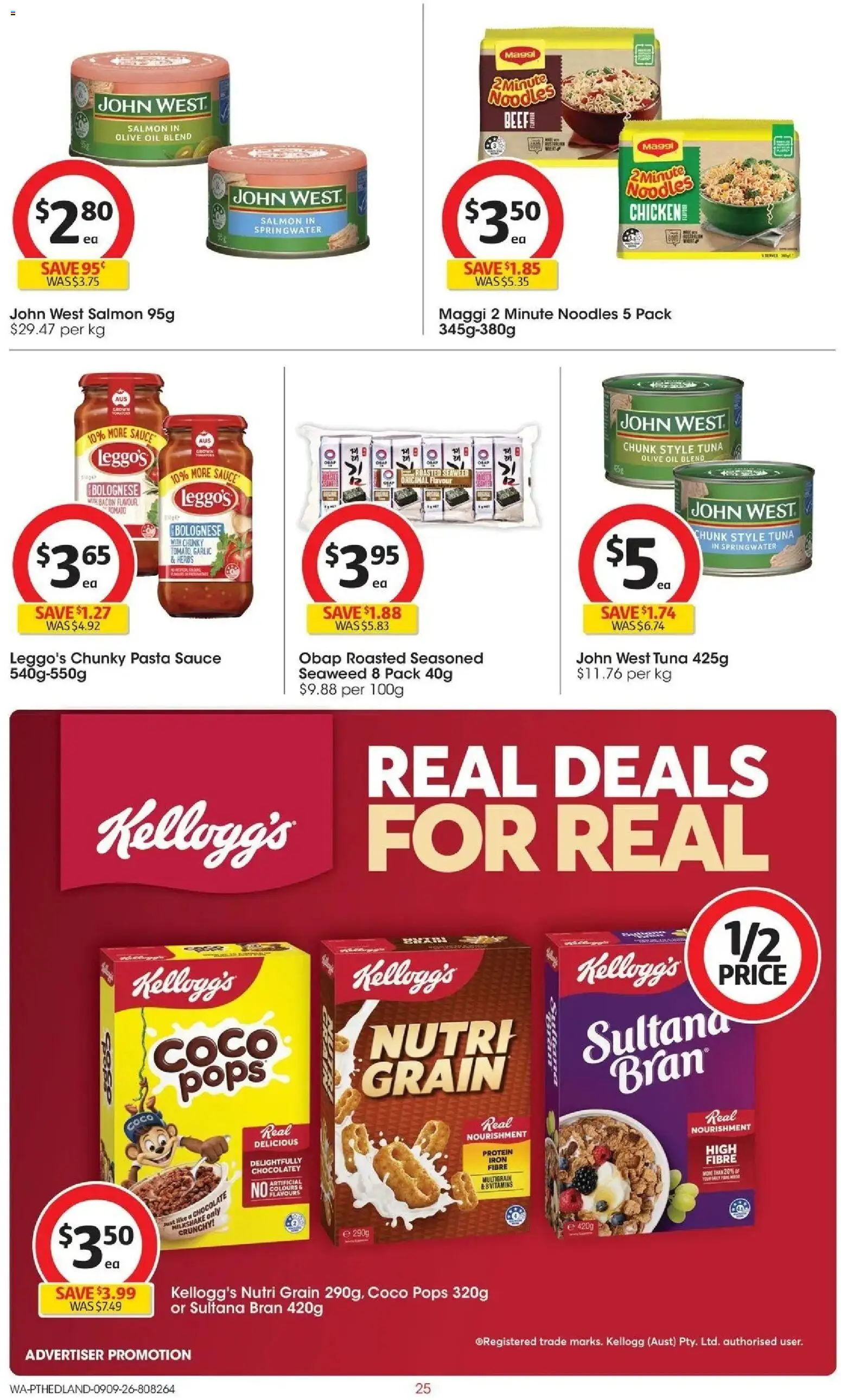 ﻿Coles catalogue valid from 09/09/2026 > Online Australia | Page: 25 | Products: Bacon, Protein, Beef, Olive oil
