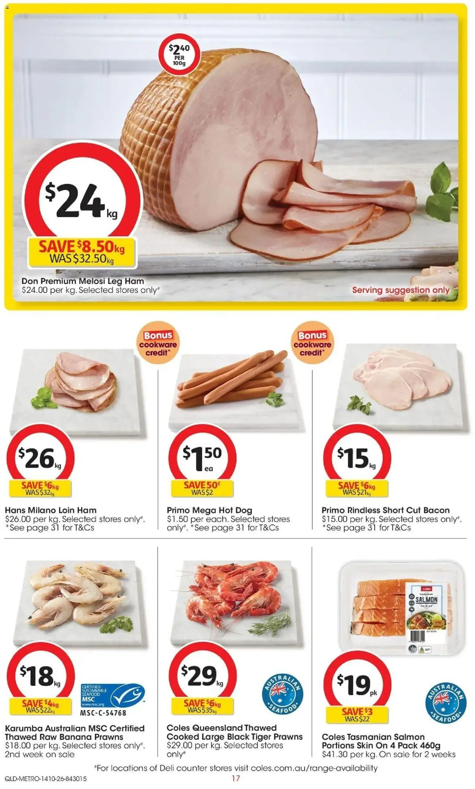﻿Coles catalogue valid from 14/10/2026 > Online Australia | Page: 17