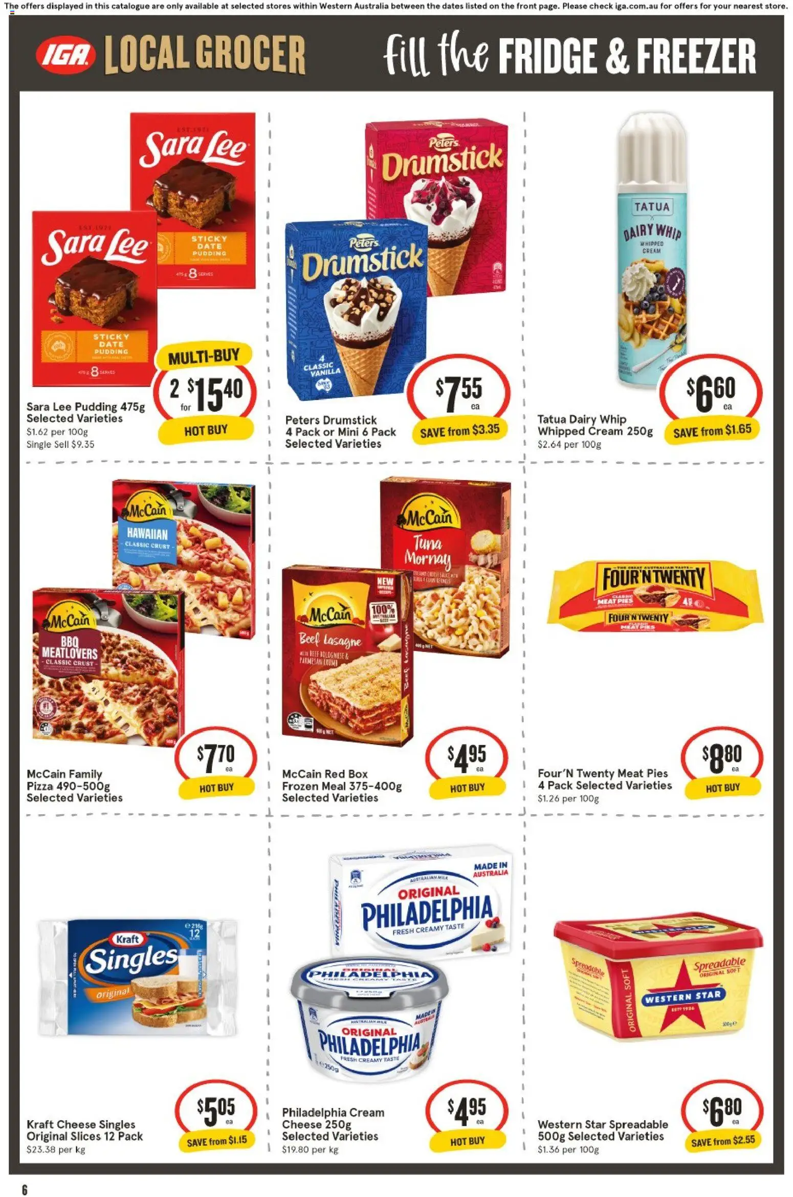 IGA catalogue - valid from 08/07/2026 | Page: 7 | Products: Beef, Meat, Date, Pies