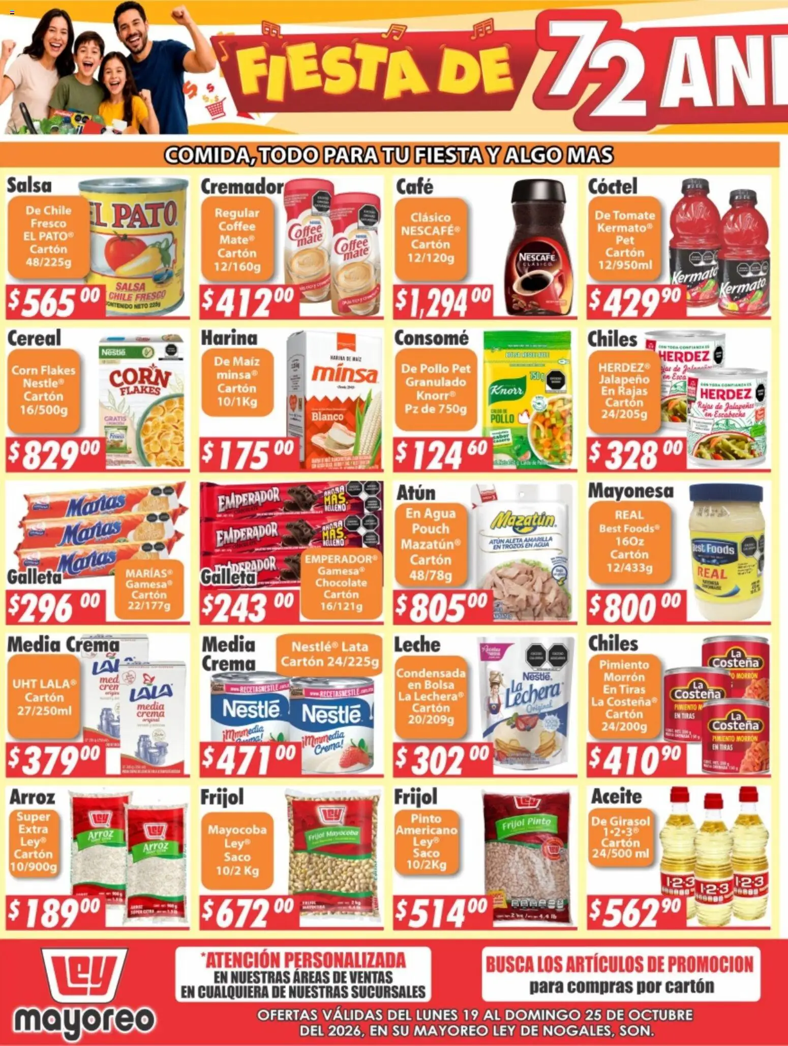 Nuevas ofertas de Casa Ley válidas en toda la República Mexicana desde el 19/10/2026. ¡Encuentra las mejores ofertas en Casa Ley folleto Nogales! | Página: 5