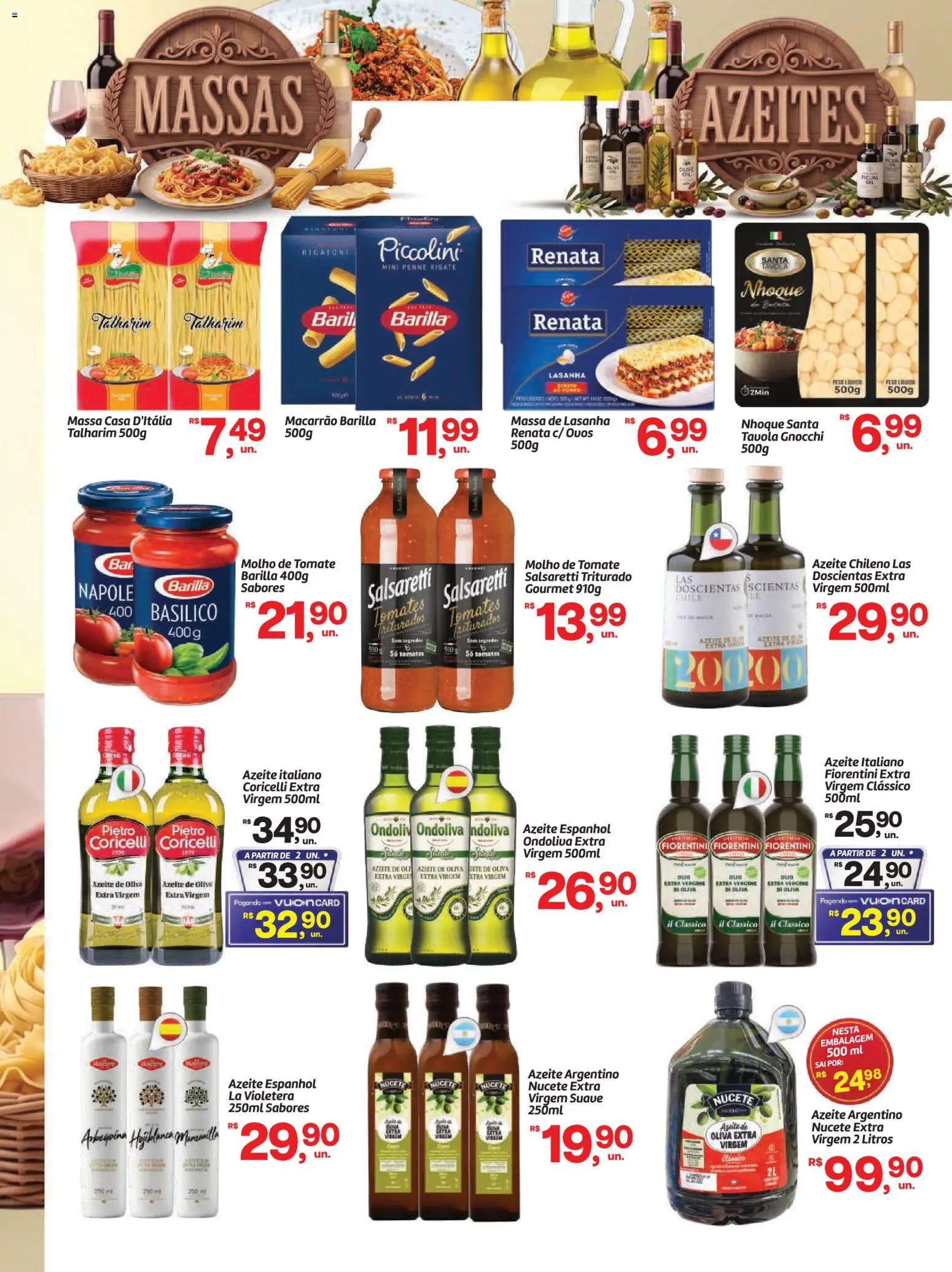 Fort Atacadista Folheto - válido de 25.05.2026 | Página: 10 | Produtos: Forno, Talharim, Molho de tomate, Macarrão