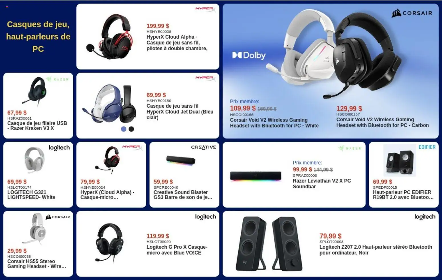 Canada Computers flyer valid from Sep 4, 2026 | Page: 8 | Products: PC, Soundbar
