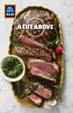 Preview of Aldi catalogue A Cut Above - valid from 29/09/2026