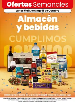 Vista previa Coto - Almacén y bebidas válido desde el 05/10/2026