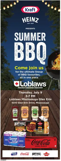 Preview of Loblaws weekly flyer / circulaire from shop Loblaws valid from Jul 9, 2026