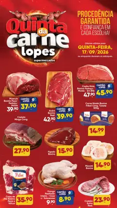Lopes Supermercados - Ofertas da semana - Pré-Visualização do folheto da loja Lopes Supermercados, válido de 17/09/2026