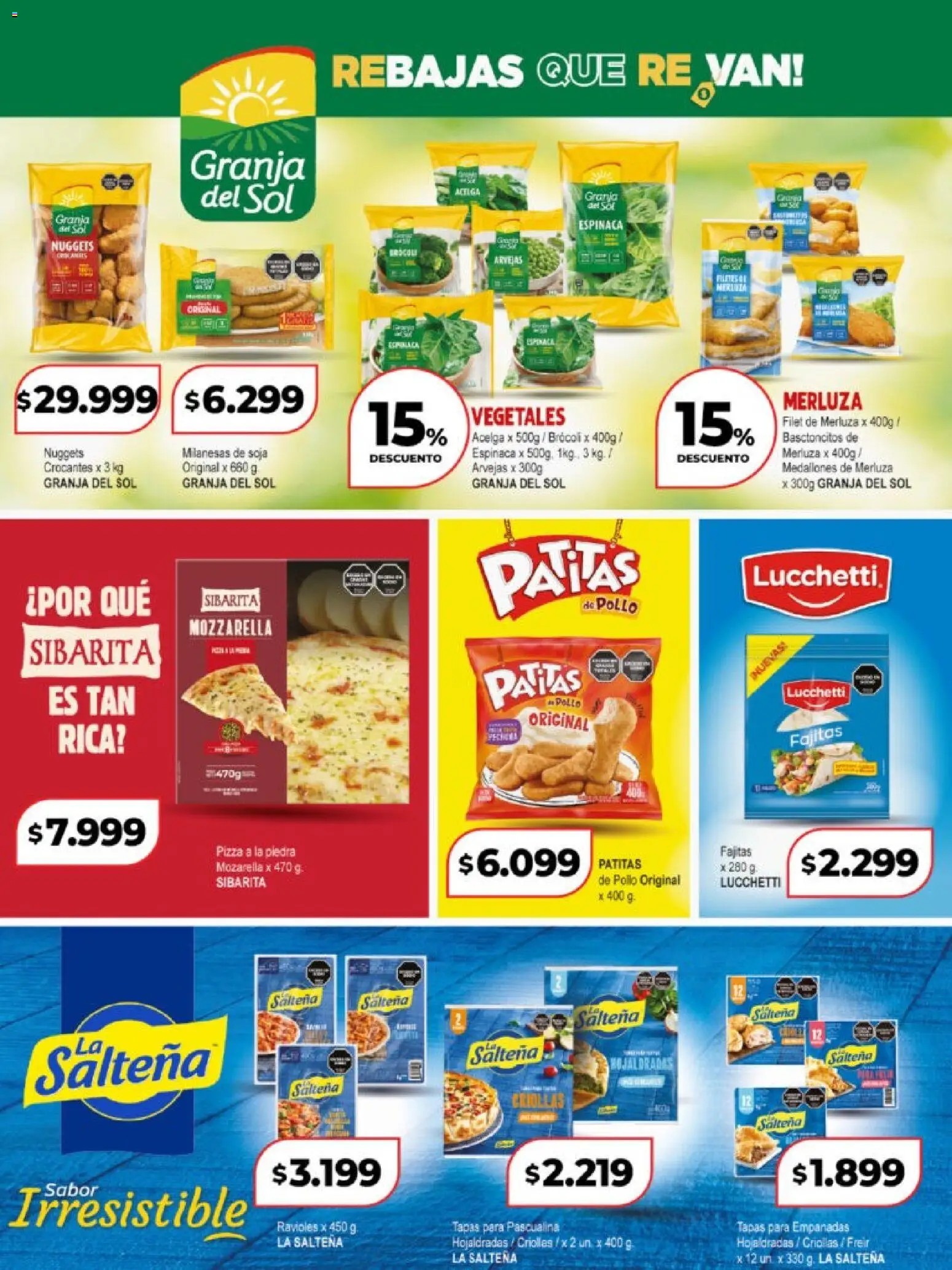 Vital - Especial de frescos │ válido desde el 10/08/2026 | Página: 9 | Productos: Acelga, Arvejas, Ravioles, Espinaca