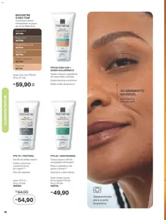 Avon folheto - Campanha 12 - Pré-Visualização do folheto da loja Avon, válido de 19/07/2026 | Página: 16 | Produtos: Base