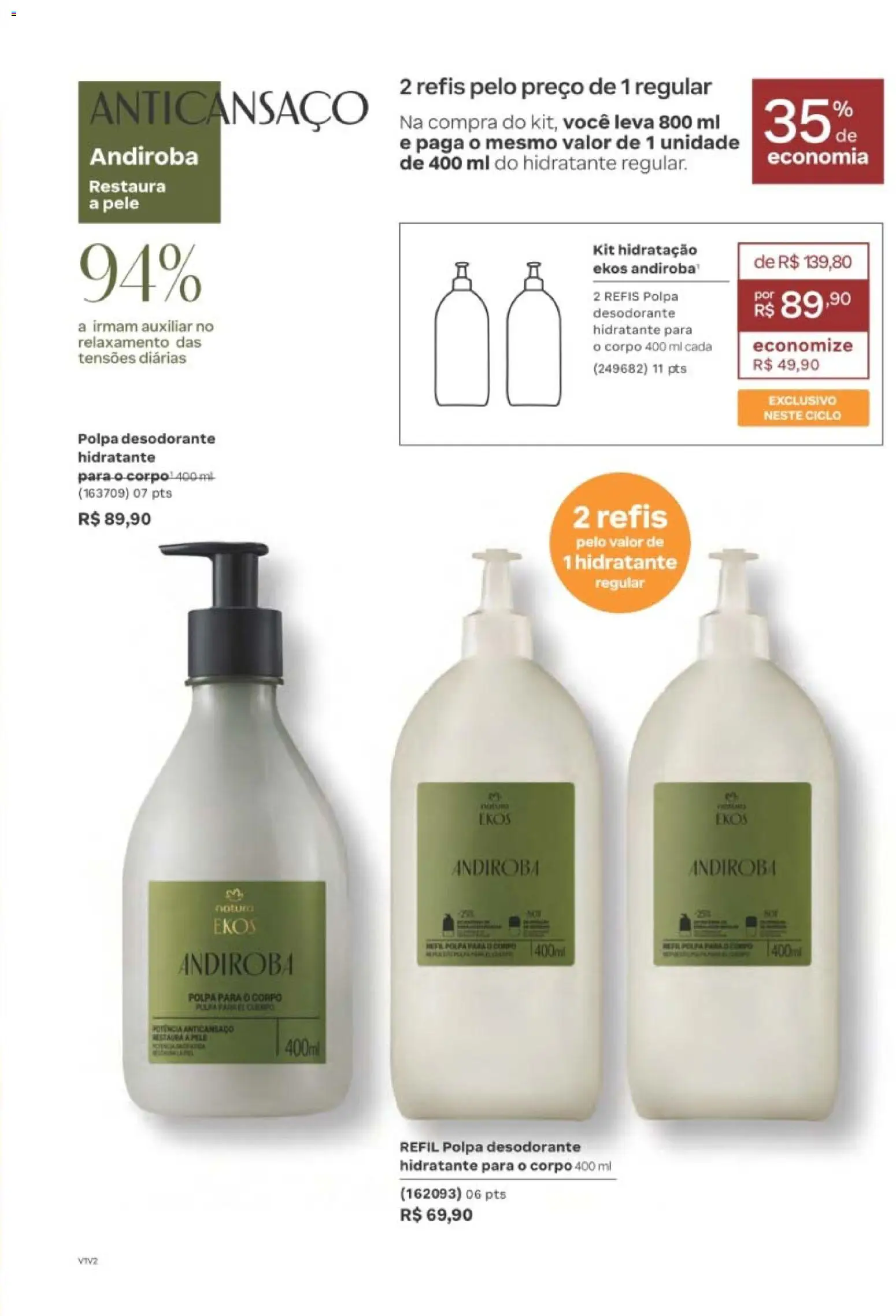 Natura Folheto - válido de 12/10/2026 | Página: 149 | Produtos: Desodorante