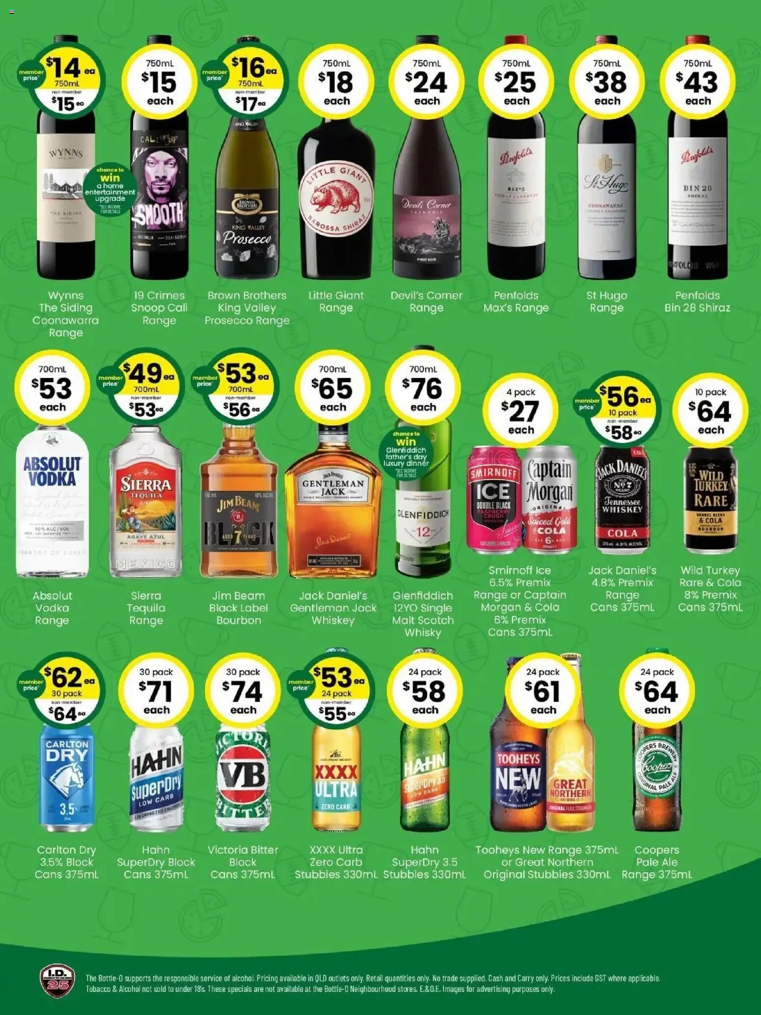 The Bottle-O catalogue - valid from 31/08/2026 | Page: 2 | Products: Prosecco, Whiskey, Ice, Jack Daniel’s