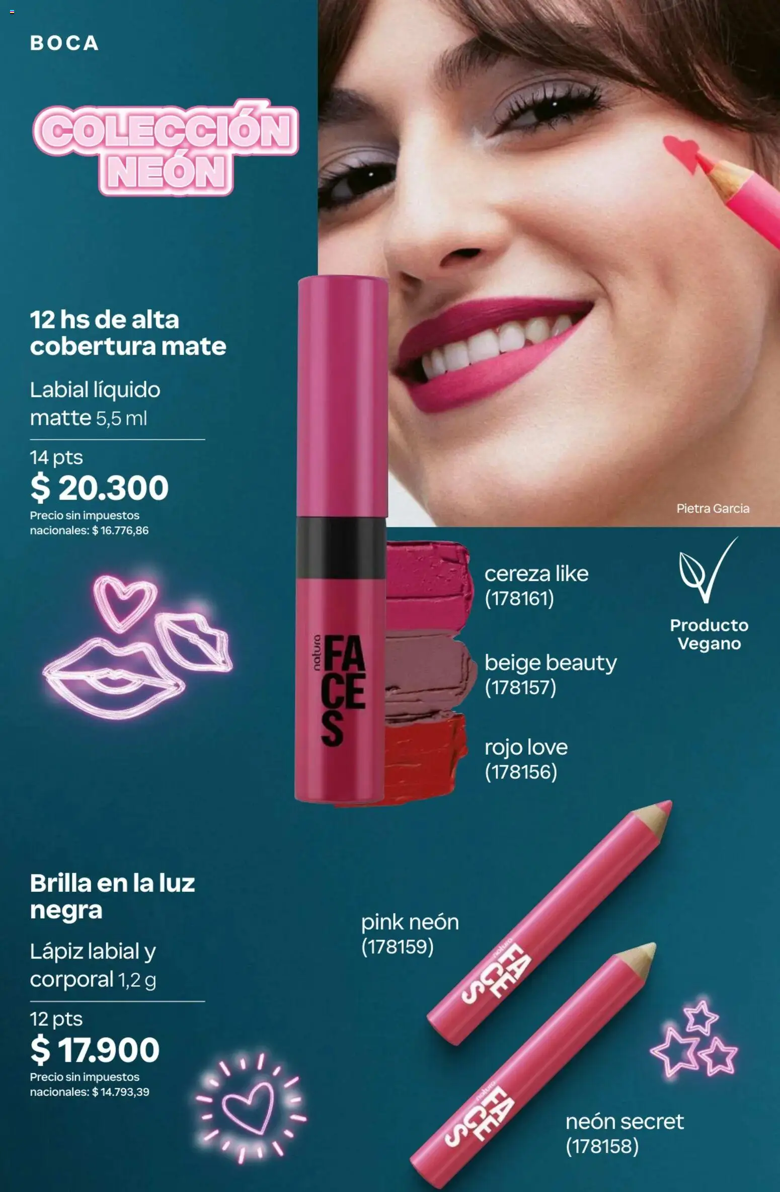 Catálogo Natura Ciclo 7 │ válido desde el 06.05.2026 | Página: 141 | Productos: Mate, Lápiz labial
