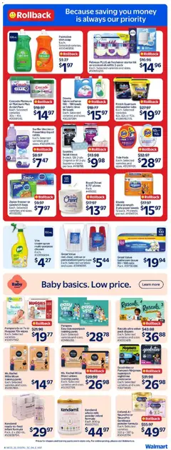Preview of Walmart weekly flyer from shop Walmart valid from Jul 2, 2026 | Page: 7 | Products: Freezer, Dishwasher, Powder, Oil