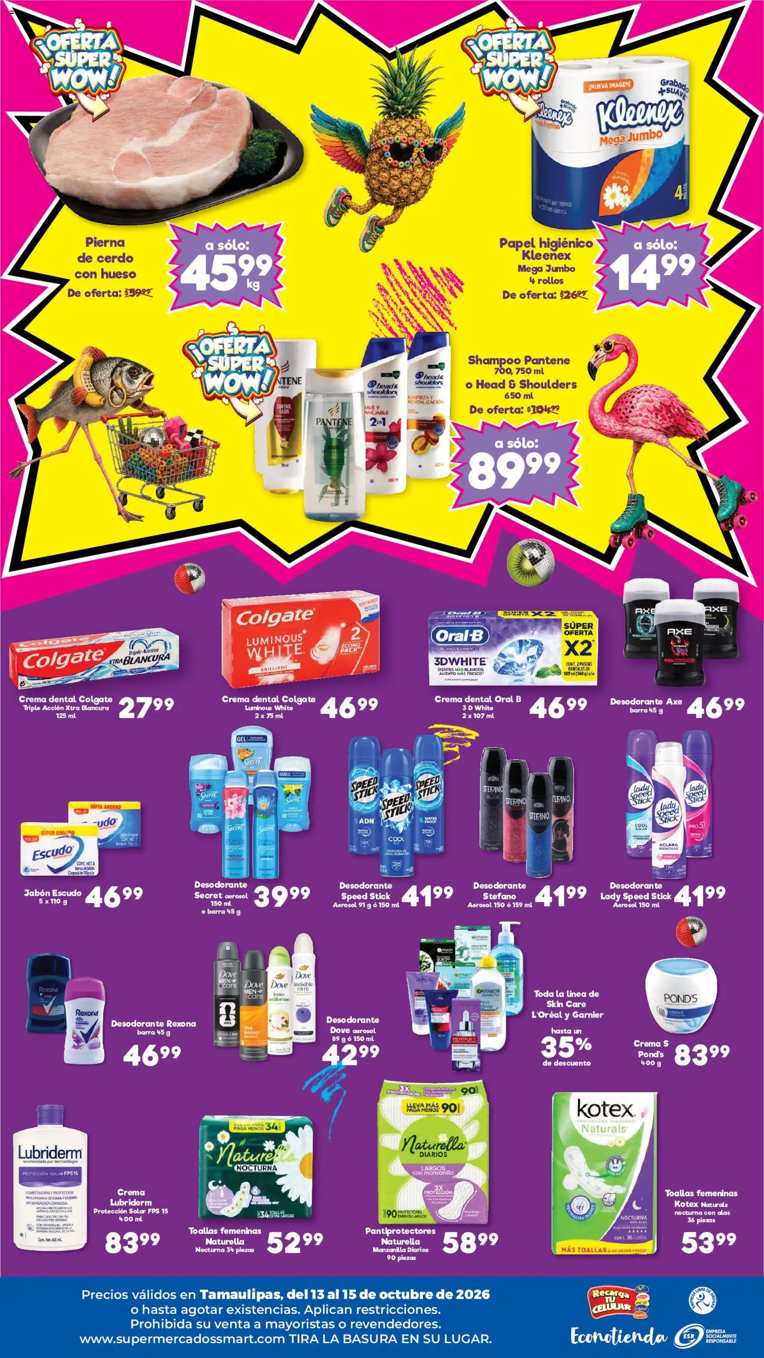 Nuevas ofertas de S-Mart válidas en toda la República Mexicana desde el 13/10/2026. ¡Encuentra las mejores ofertas en S-Mart folleto Matamoros! | Página: 2