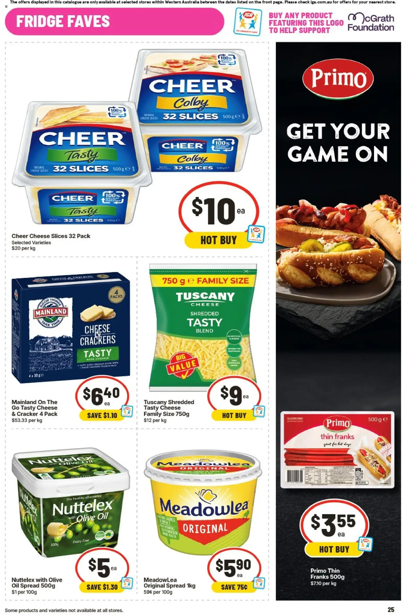 IGA catalogue - valid from 09/09/2026 | Page: 26 | Products: Crackers, Olive oil, Game, Spread