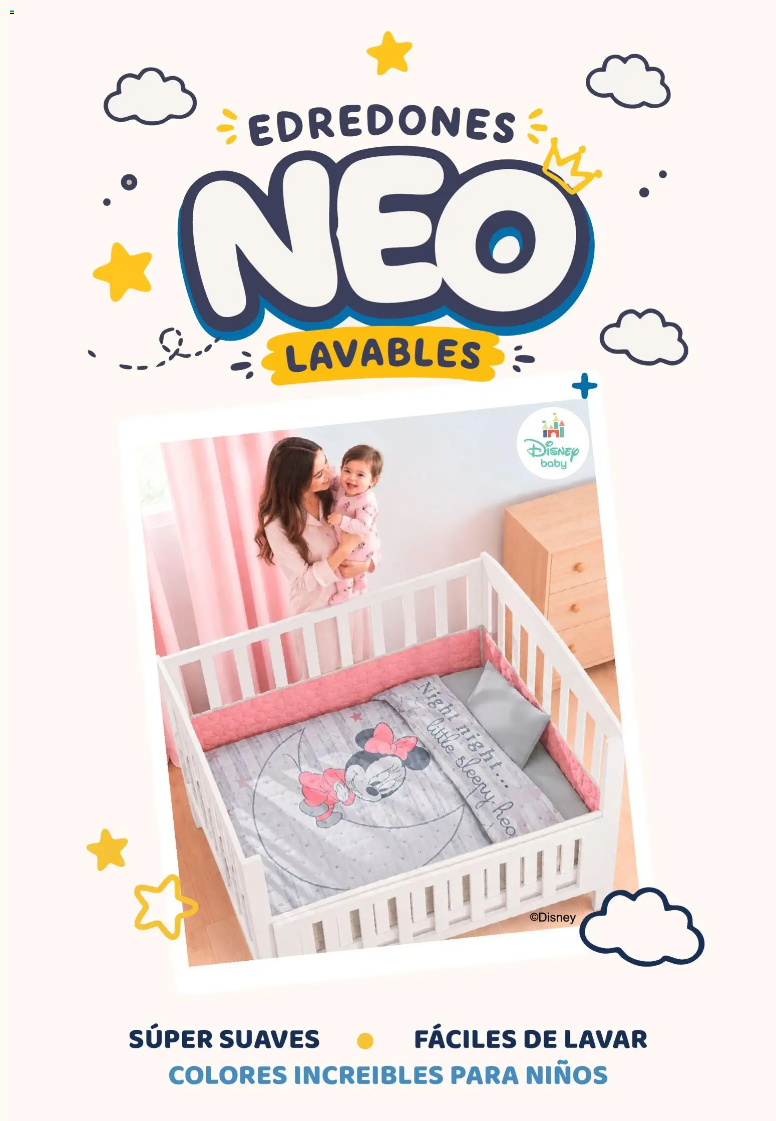 Nuevas ofertas de Colchas Concord válidas en toda la República Mexicana desde el 15/10/2026. ¡Encuentra las mejores ofertas en Colchas Concord catálogo Colección Bebé Disney! | Página: 15