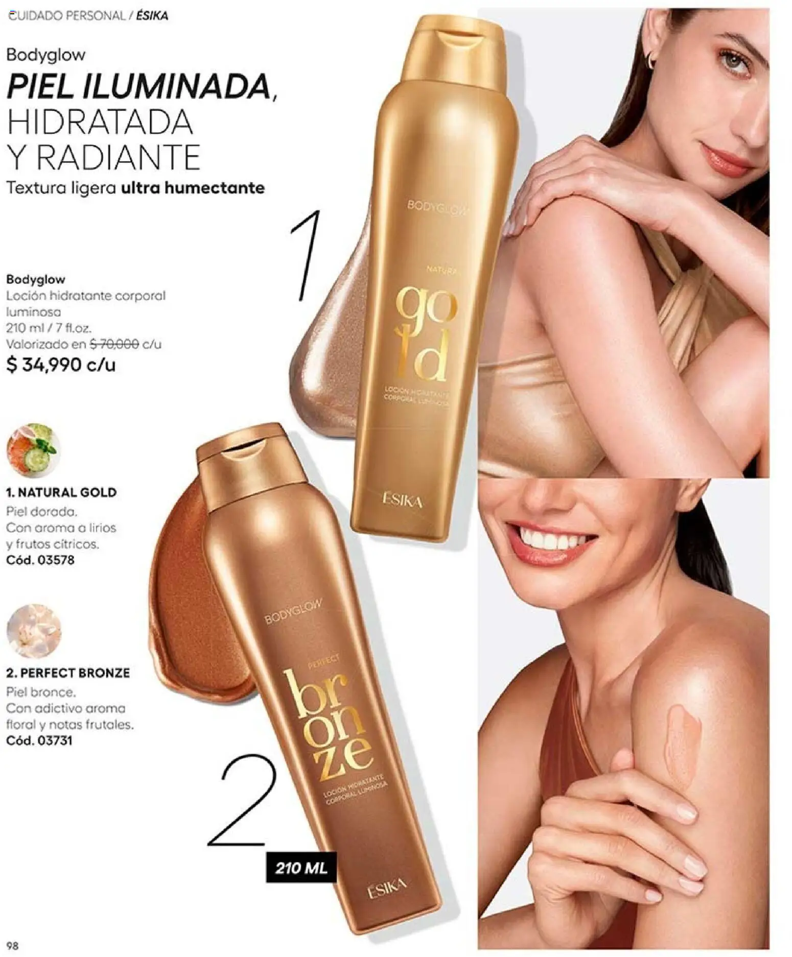 Ésika revista - valida desde el 07/09/2026 | Página: 100 | Productos: Loción
