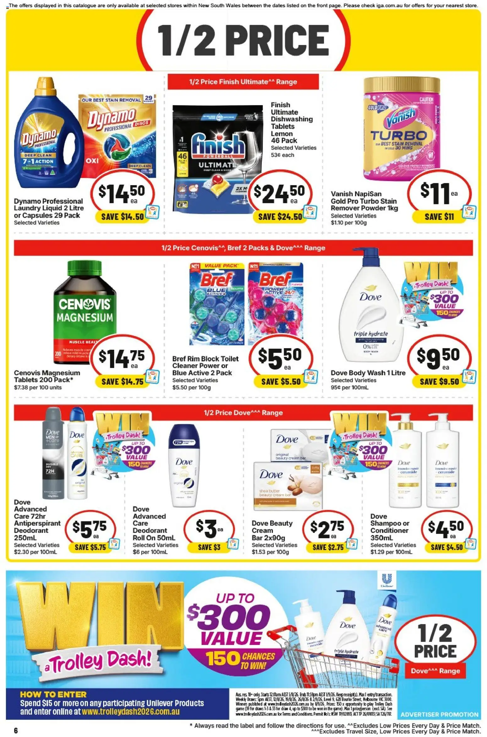 IGA catalogue - valid from 12/08/2026 | Page: 7 | Products: Toilet, Conditioner, Game, Shea butter