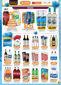 Vista previa Cordiez ofertas válido desde el 11.06.2026 | Página: 3 | Productos: Papa, Gaseosa, Agua, Vino