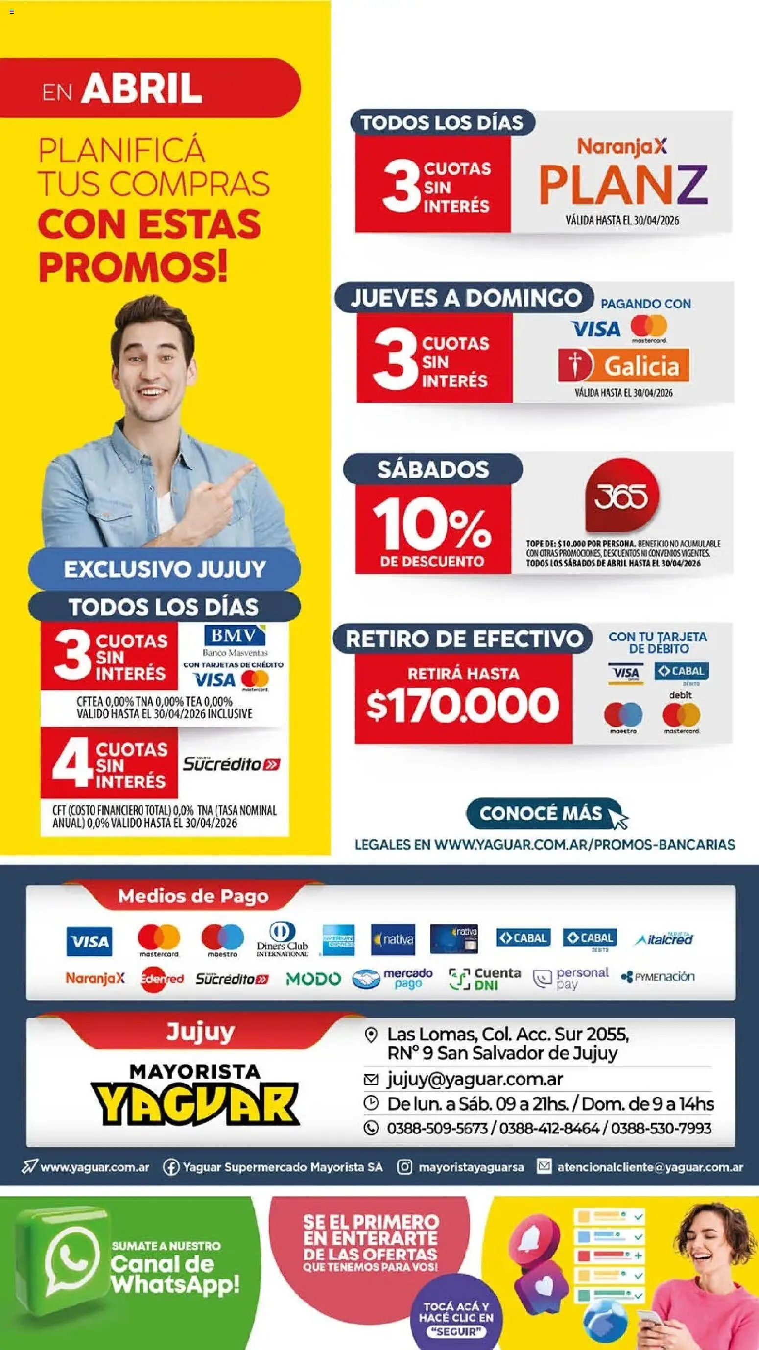 Yaguar - Oferta Semanal Jujuy │ válido desde el 06/04/2026 | Página: 18