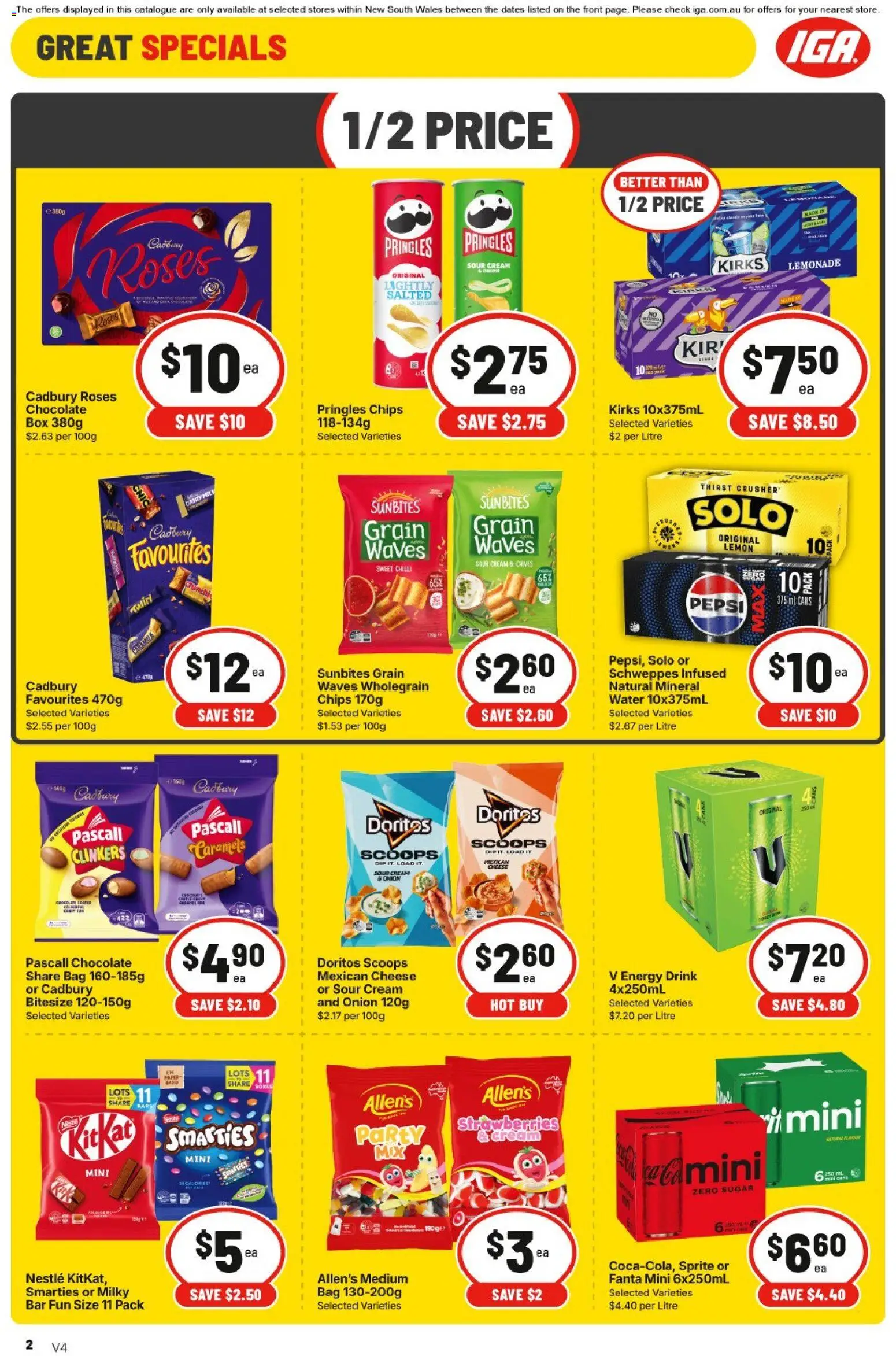 IGA catalogue - valid from 30/09/2026 | Page: 11 | Products: Chips, Cream, Lemon, Chilli