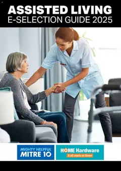 Preview of Mitre 10 - Assisted Living E-selection Guide 2025 - valid from 08.10.2025