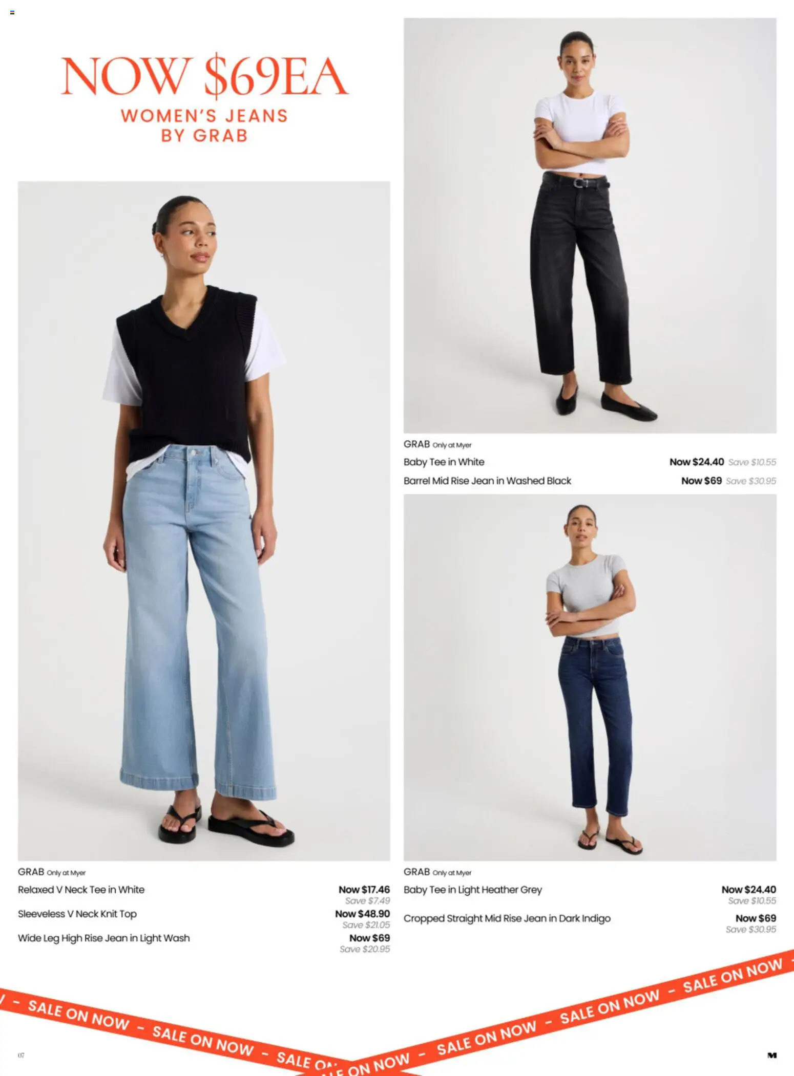 Myer catalogue - valid from 09/09/2026 | Page: 7 | Products: Light, Sleeveless, Heather, Jeans