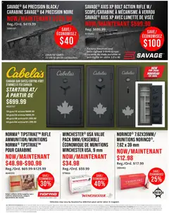 Preview of Cabelas weekly flyer / circulaire from shop Cabelas valid from Jul 16, 2026 | Page: 18 | Products: Jacket
