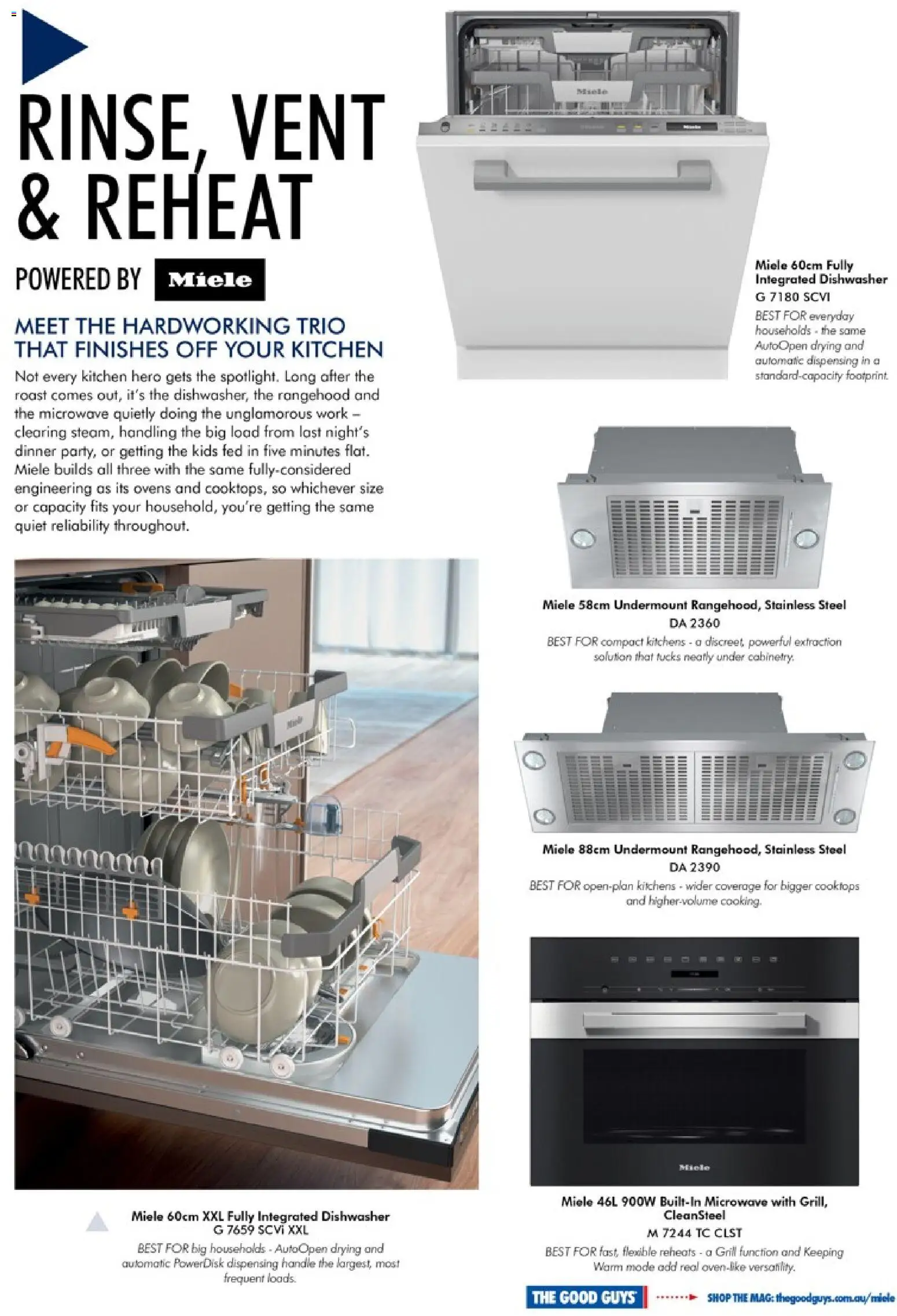 The Good Guys catalogue - valid from 01/09/2026 | Page: 11 | Products: Roast, Microwave, Dishwasher, Grill