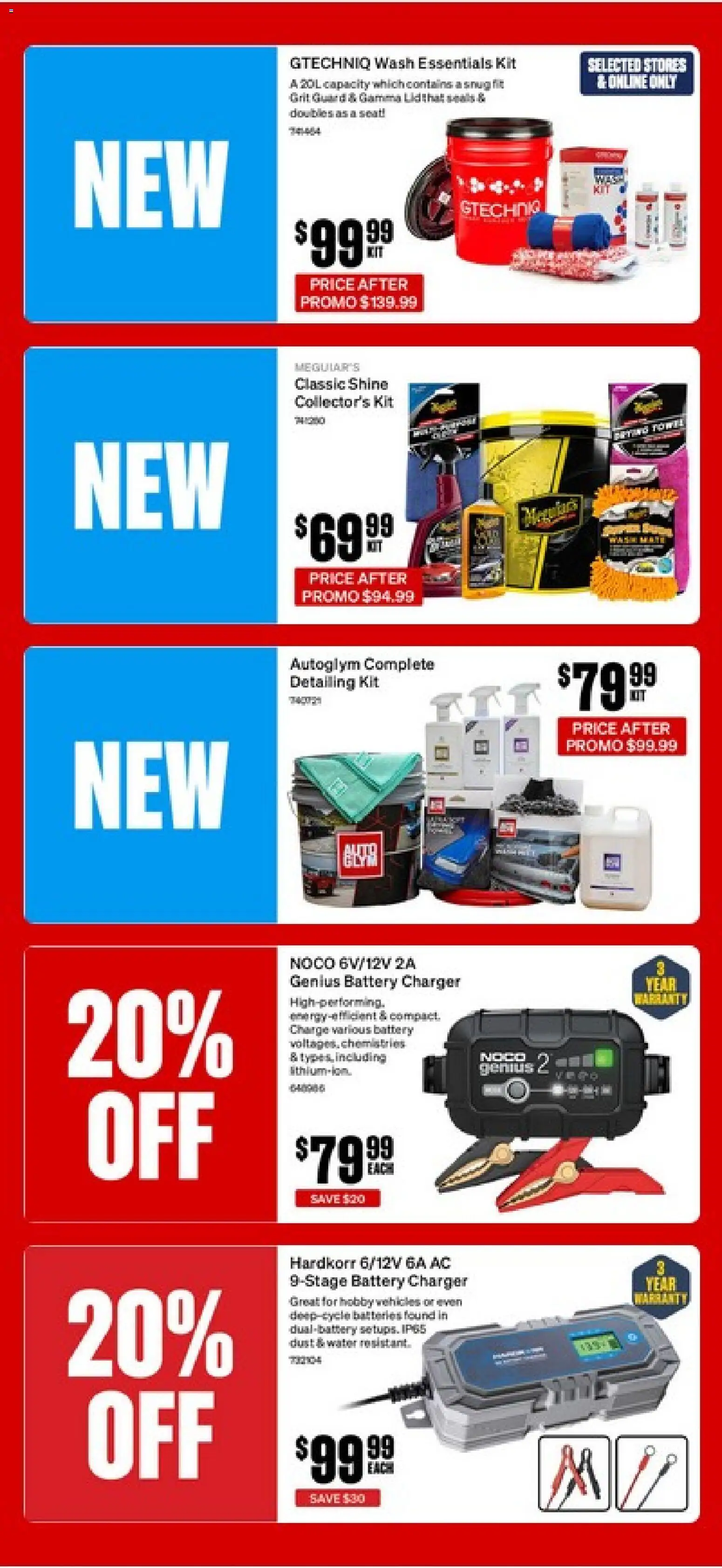 Supercheap Auto catalogue - valid from 12/08/2026 | Page: 6 | Products: Battery, Charger, Water, Batteries
