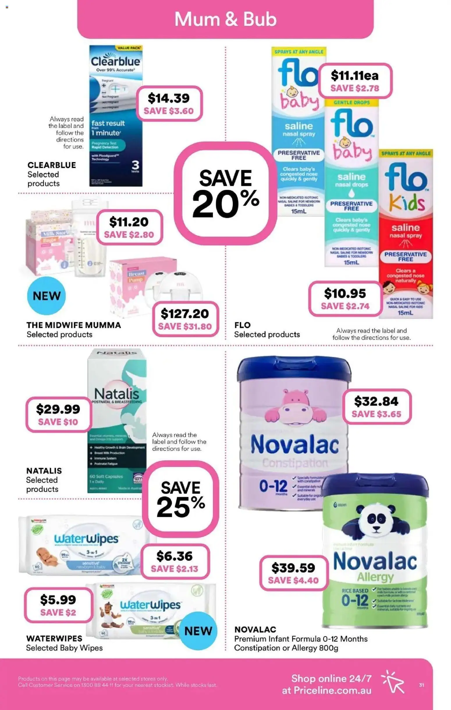 Priceline Pharmacy catalogue - valid from 01/07/2026 | Page: 31 | Products: Rice, Nasal spray, Allergy