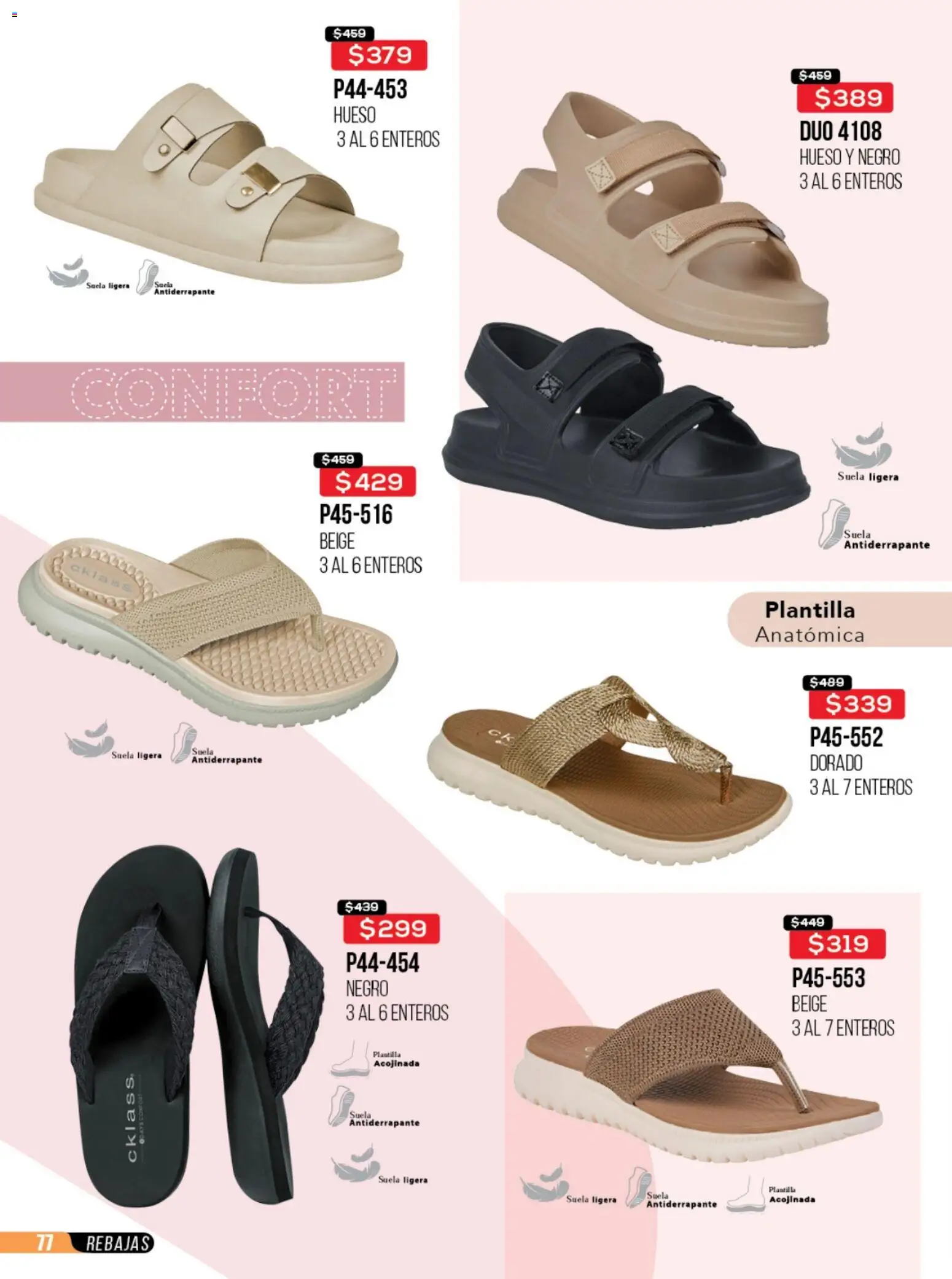 Nuevas ofertas de Cklass válidas en toda la República Mexicana desde el 23/06/2026. ¡Encuentra las mejores ofertas en Cklass catálogo Rebajas sobre rebajas ropa! | Página: 281
