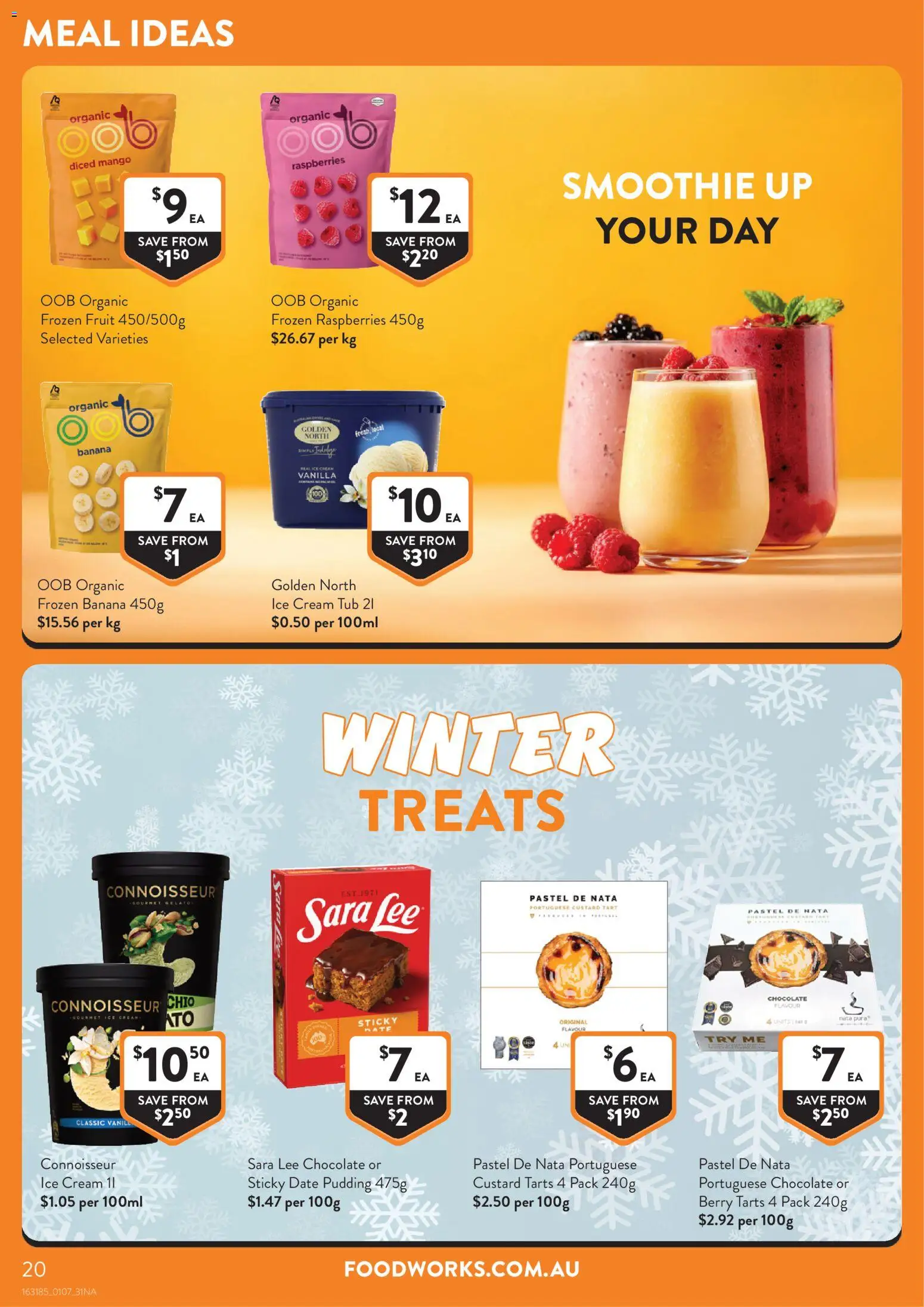 Foodworks catalogue - valid from 01/07/2026 | Page: 20 | Products: Chocolate, Ice cream, Mango, Date