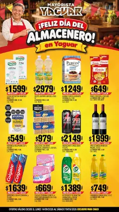 Vista previa Yaguar - Oferta Semanal Chaco válido desde el 14/09/2026