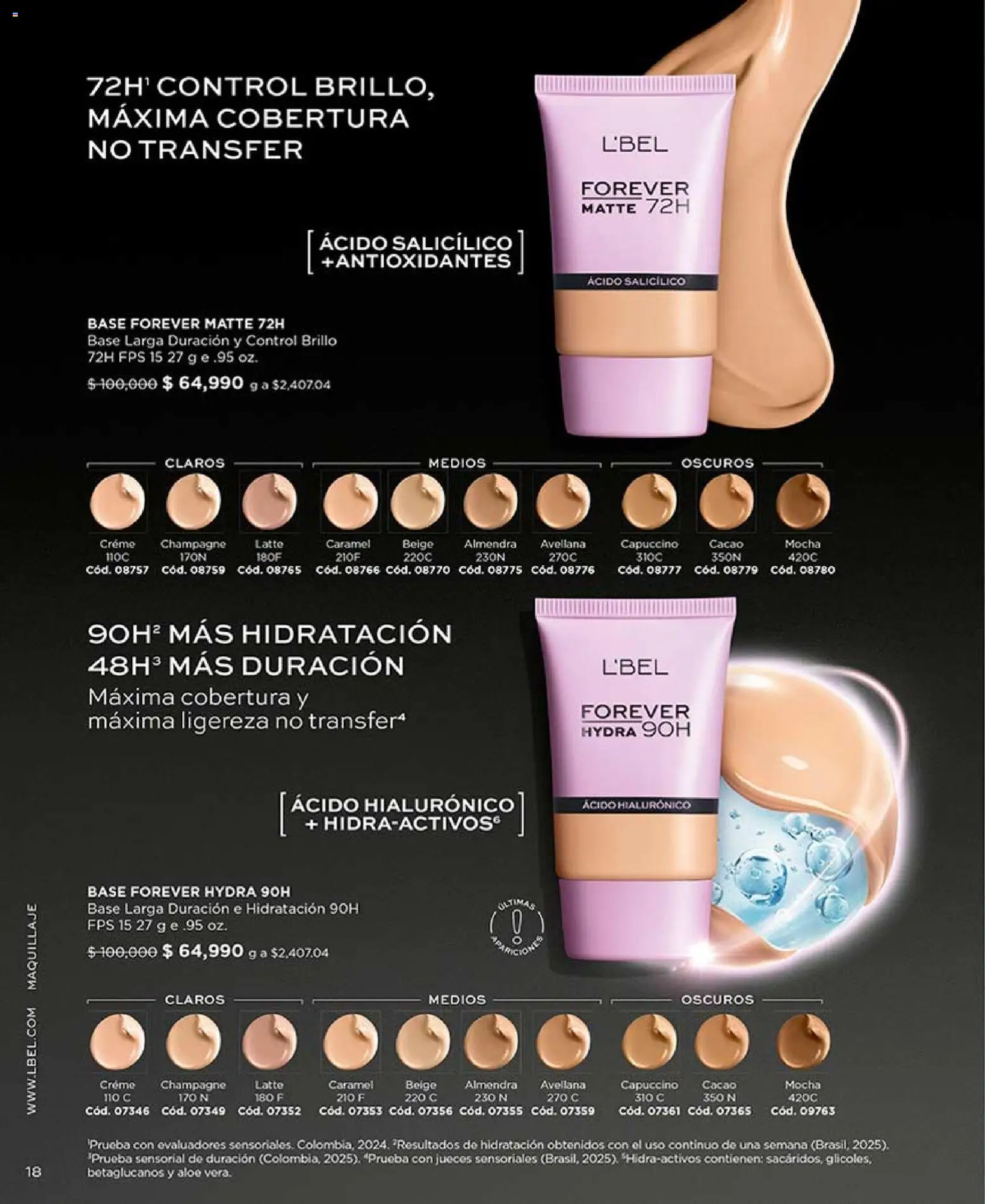 L'Bel revista - valida desde el 13.04.2026 | Página: 20 | Productos: Almendra, Brillo, Maquillaje