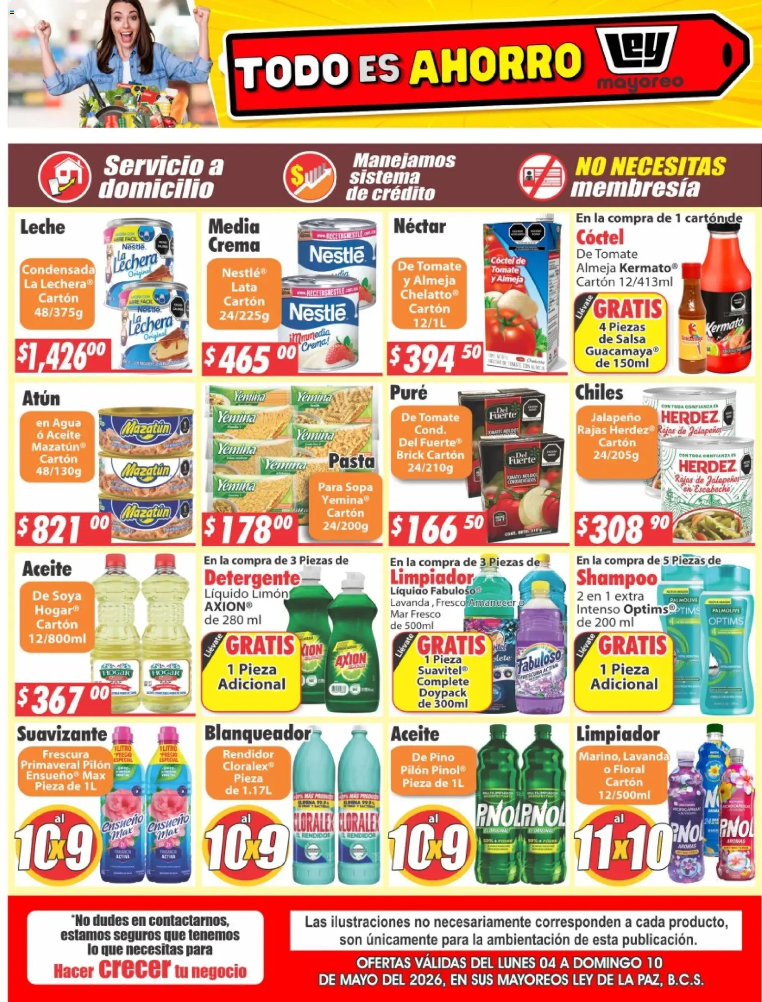 Nuevas ofertas de Casa Ley válidas en toda la República Mexicana desde el 04.05.2026. ¡Encuentra las mejores ofertas en Casa Ley folleto La Paz! | Página: 2