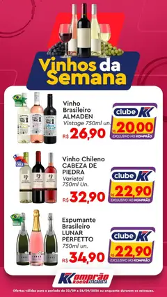Komprao Atacadista ofertas Vinhos - Pré-Visualização do folheto da loja Komprao Atacadista, válido de 22/09/2026