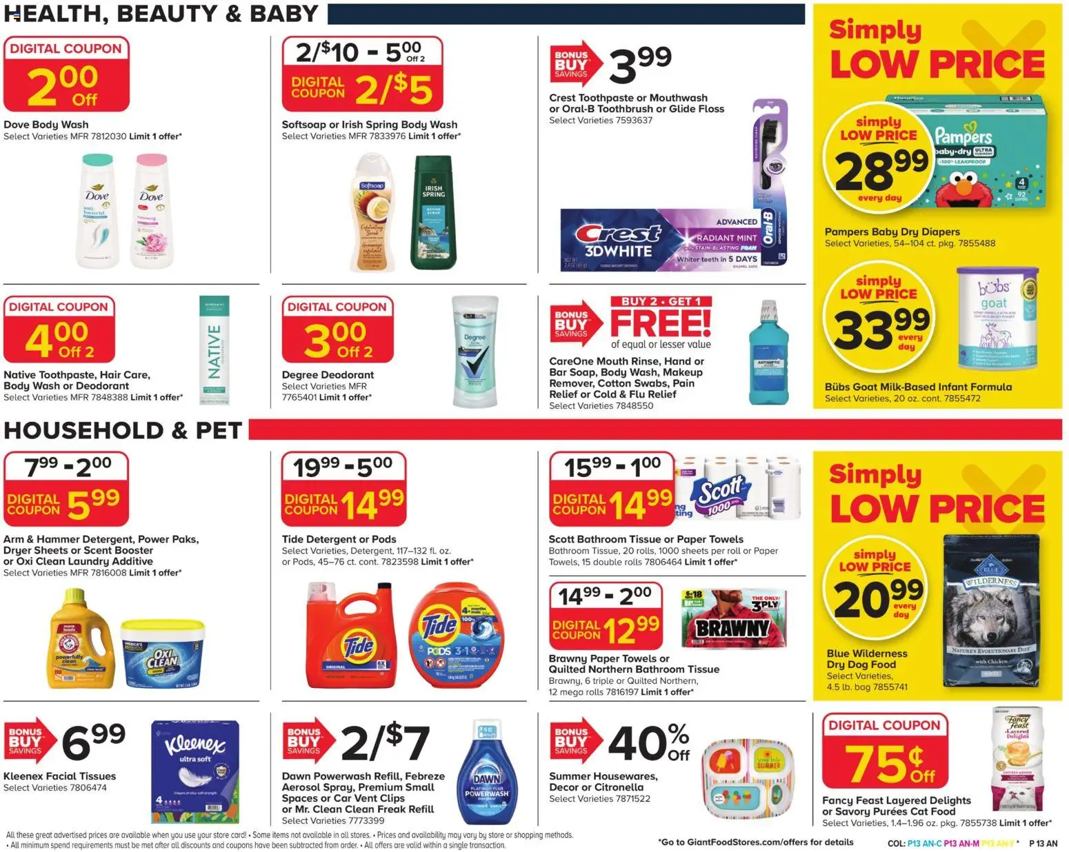 Giant Weekly Ad - valid from 08/07/2026 | Page: 15 | Products: Dog Food, Cat Food, Bag, Dryer