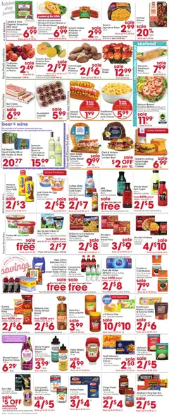 Preview of Giant Eagle weekly ads valid from 07/09/2026 | Page: 4 | Products: Vitamin, Cherries, Berries, Cream
