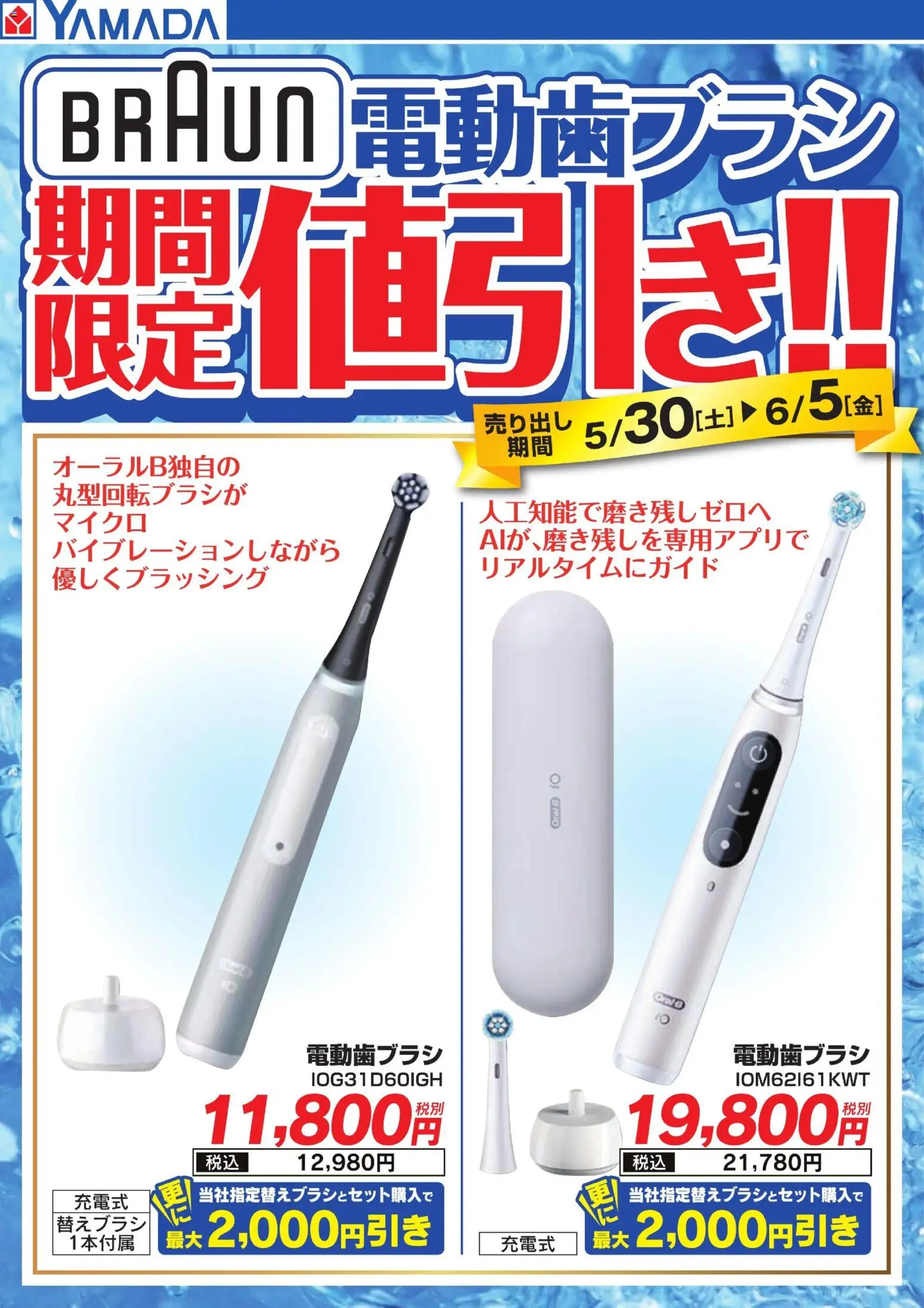 {H1} | ページ: 1 | 製品: 電動歯ブラシ