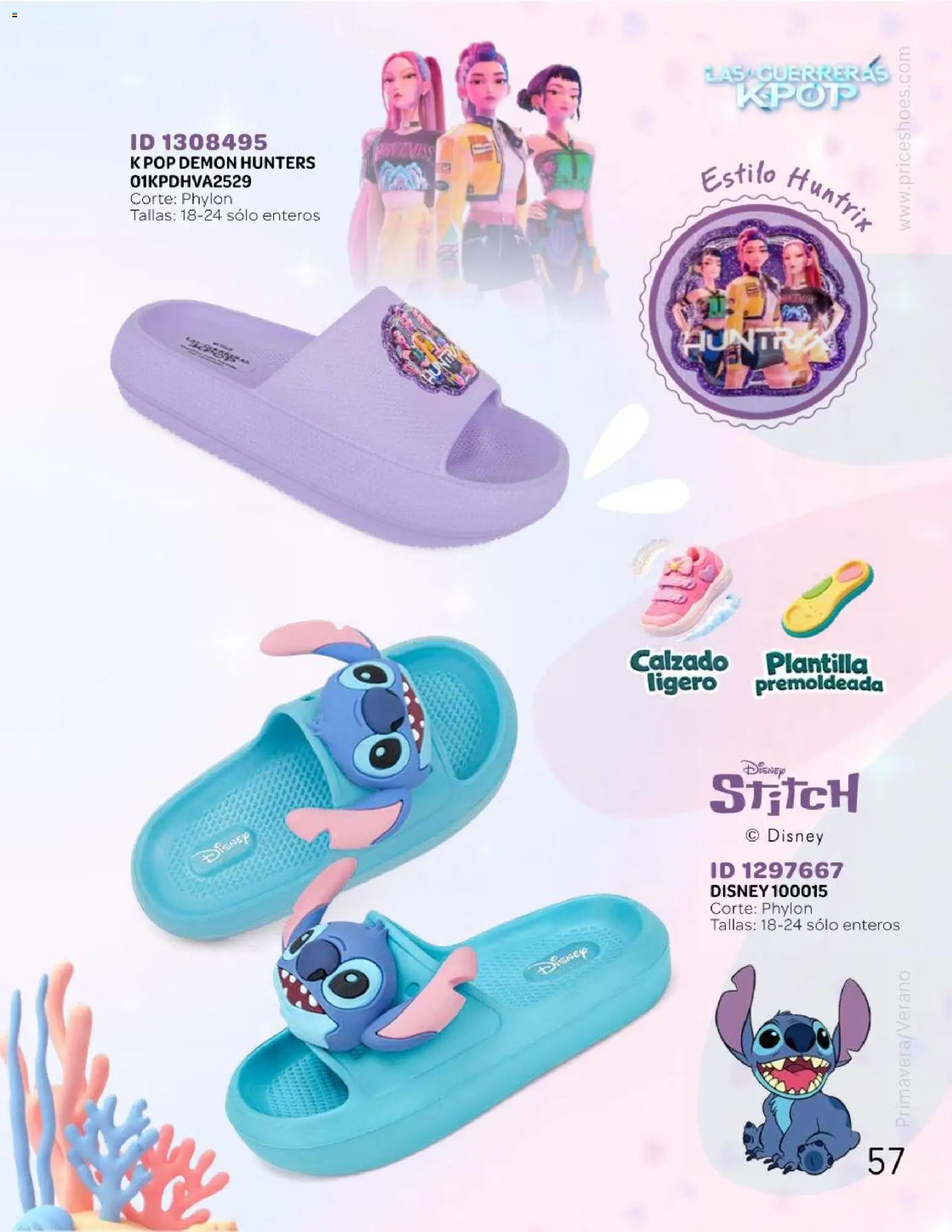 Nuevas ofertas de Price Shoes válidas en toda la República Mexicana desde el 25.04.2026. ¡Encuentra las mejores ofertas en Price Shoes catálogo Kids todo en uno! | Página: 57
