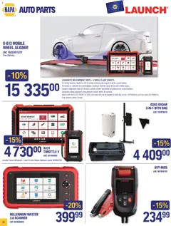 Preview of NAPA Auto Parts flyer - Fully Equipped September-October 2026 from shop NAPA Auto Parts valid from Sep 1, 2026 | Page: 18 | Products: Bag, Tools