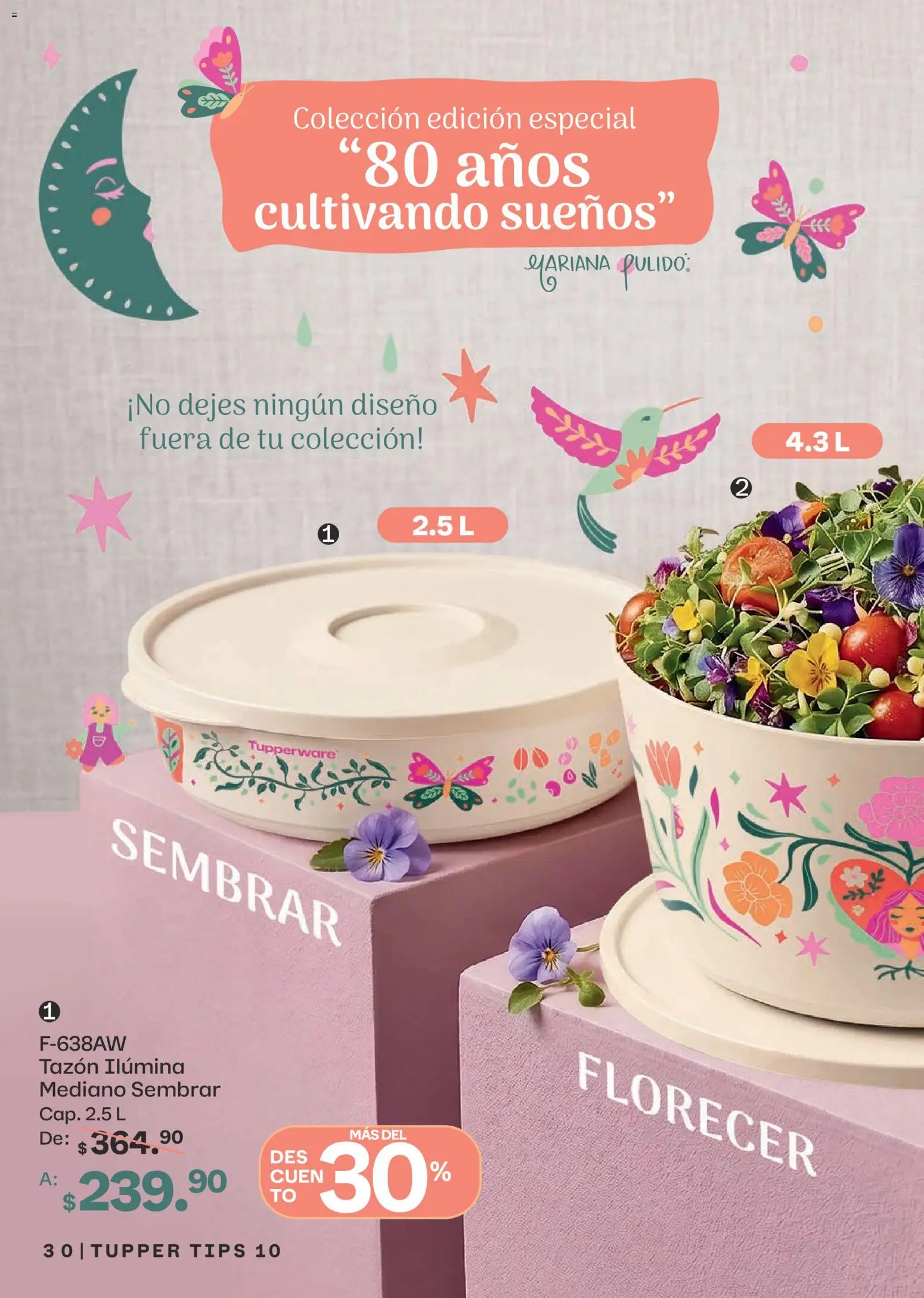 Nuevas ofertas de Tupperware válidas en toda la República Mexicana desde el 07/09/2026. ¡Encuentra las mejores ofertas en Tupperware catálogo! | Página: 30 | Productos: Tupper