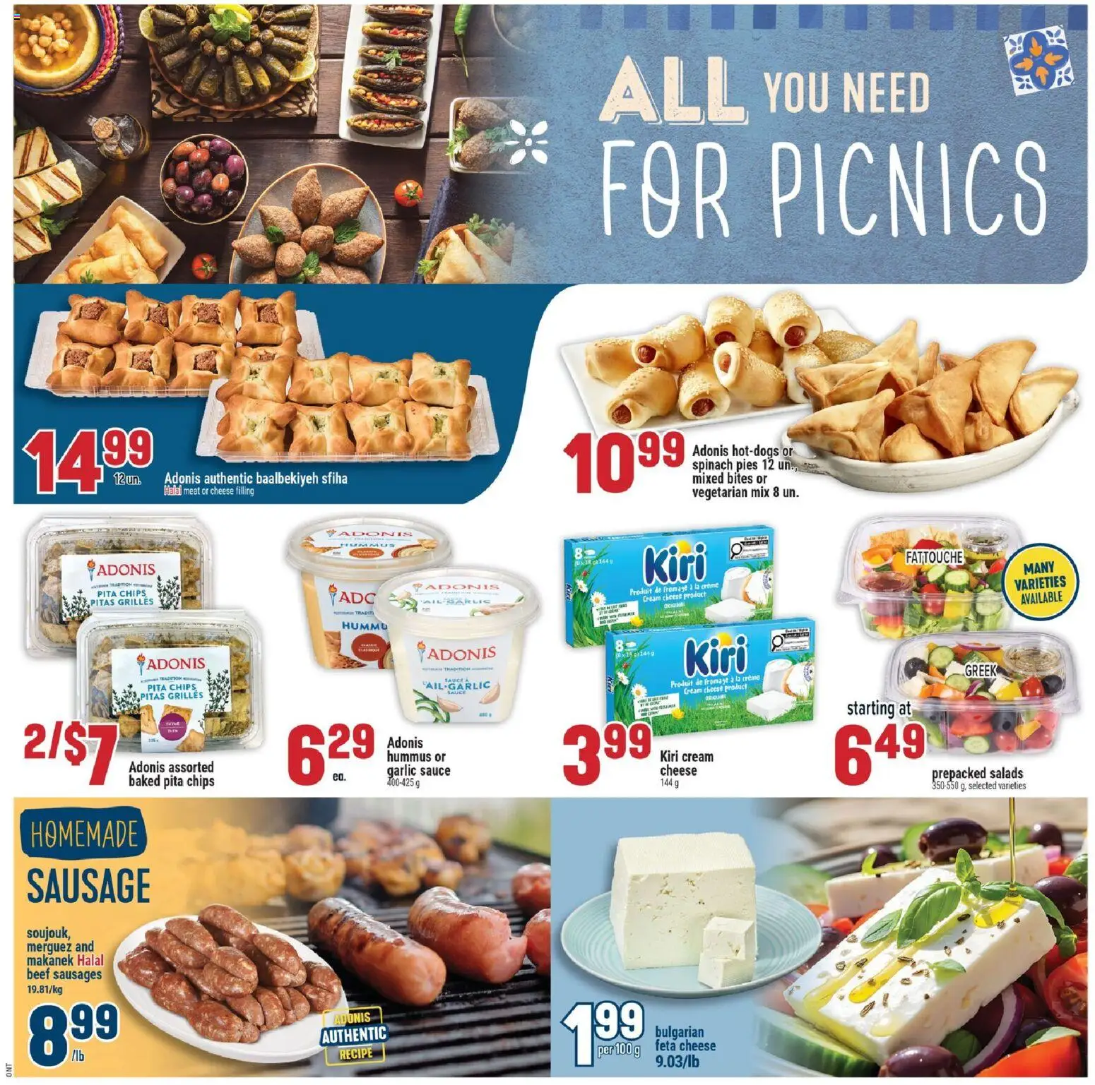 Adonis flyer valid from Jul 30, 2026 | Page: 5 | Products: Beef, Chips, Cream, Cheese