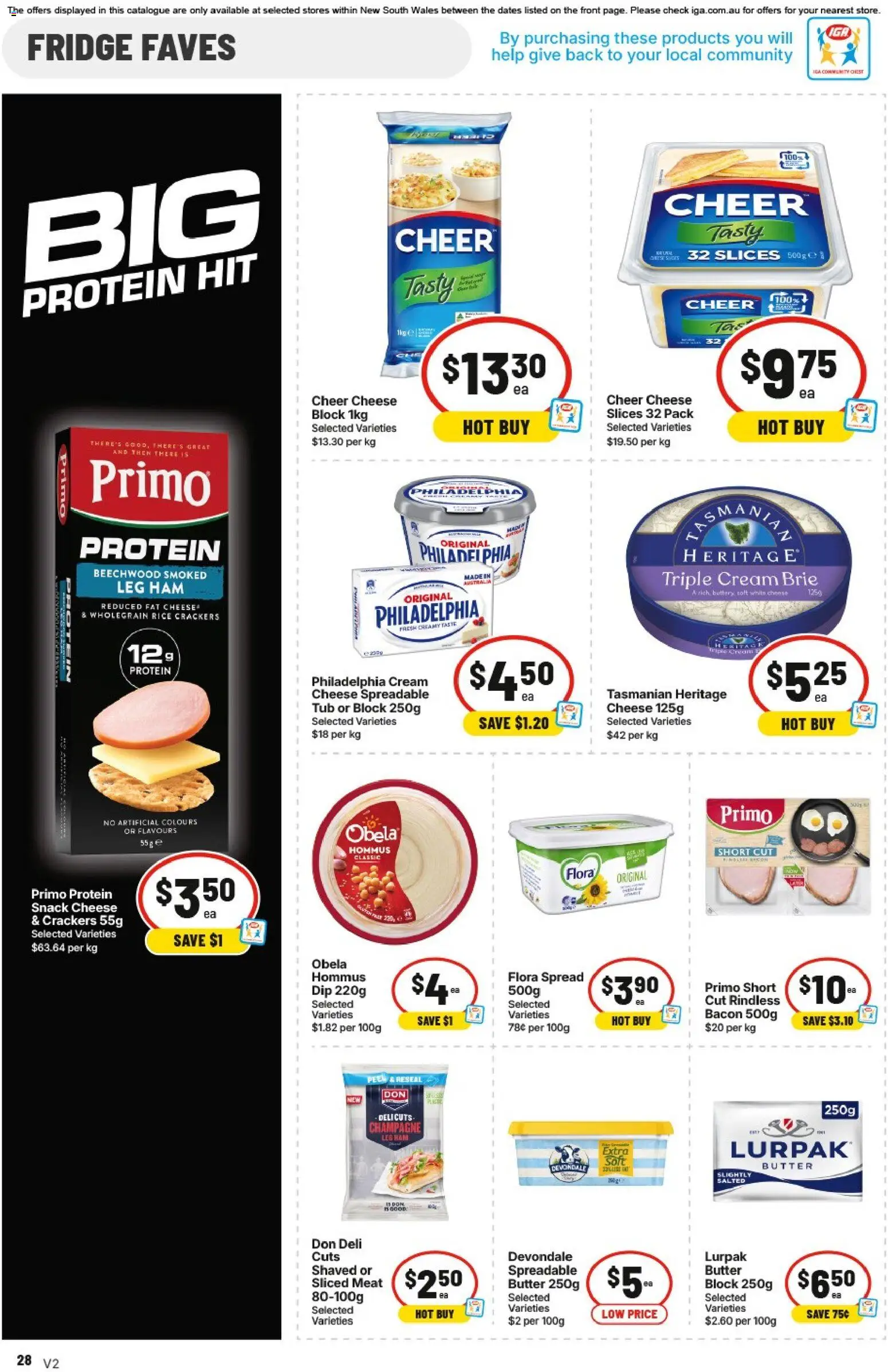 IGA catalogue - valid from 19/08/2026 | Page: 26 | Products: Protein, Ham, Meat, Fridge
