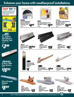 Preview of Bunnings Catalogue - valid from 20.05.2026 | Page: 4 | Products: Shelf, Door, Window, Strip
