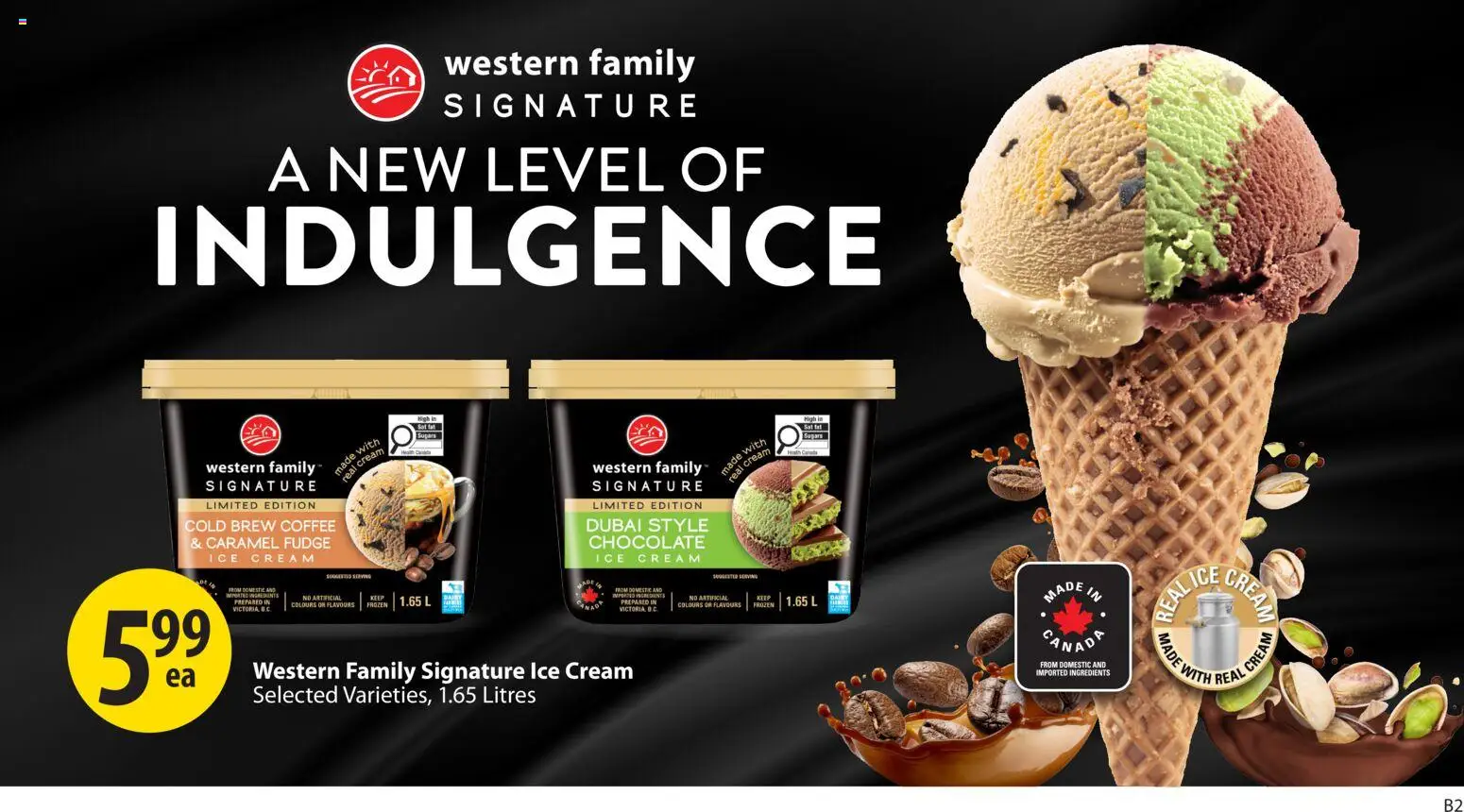 Save on foods flyer valid from 04.06.2026 | Page: 19 | Products: Cream, Ice cream, Coffee, Chocolate
