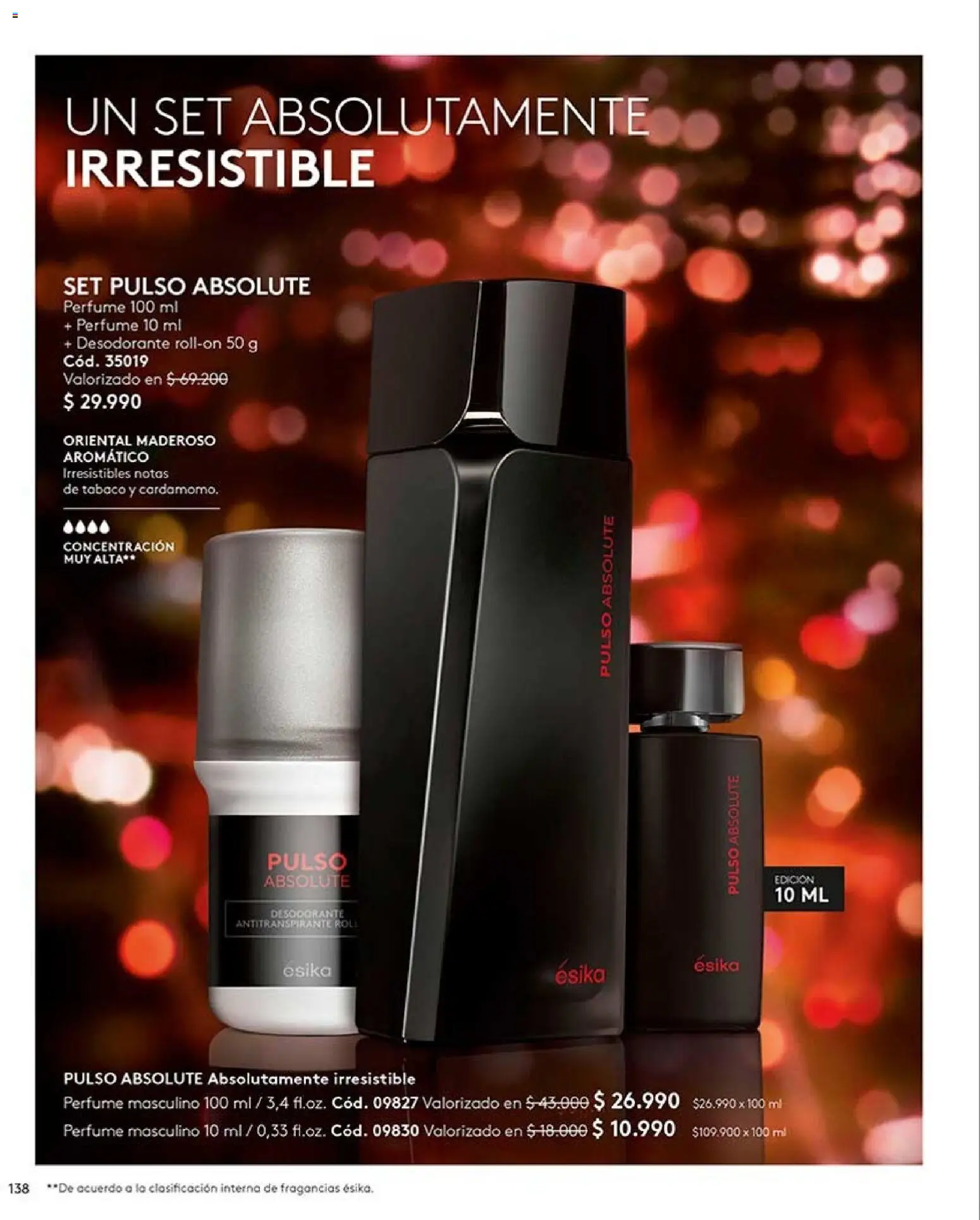 Catálogo Ésika Campaña 13 │ válido desde el 26.07.2026 | Página: 138 | Productos: Perfume, Desodorante, Antitranspirante