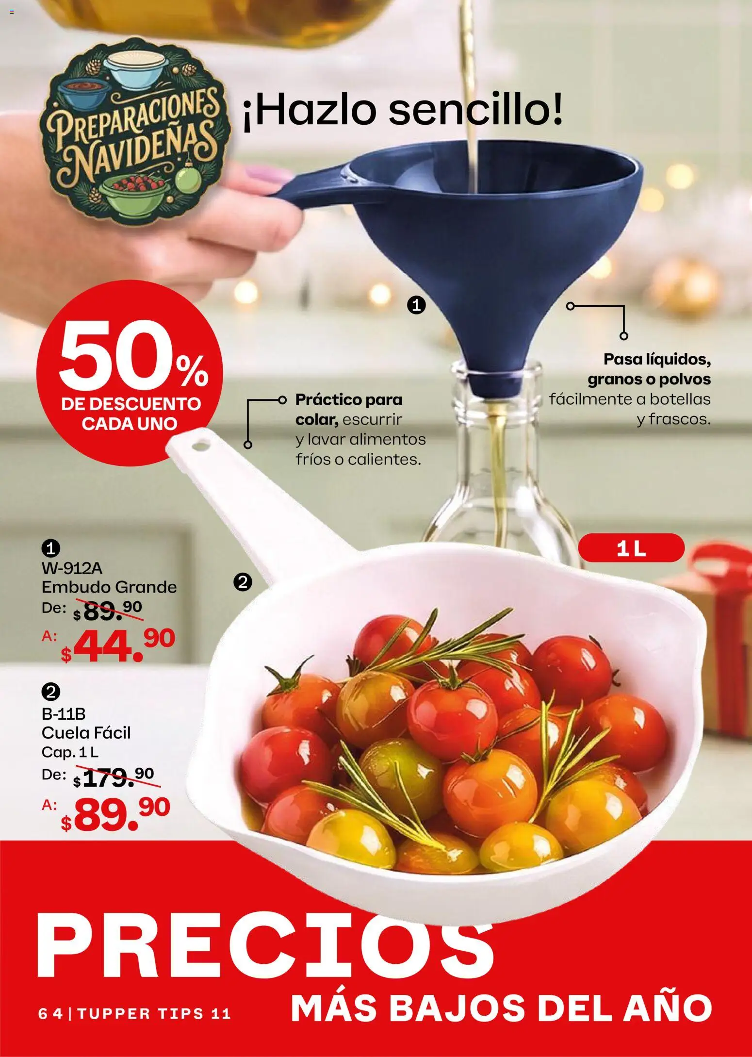 Nuevas ofertas de Tupperware válidas en toda la República Mexicana desde el 05/10/2026. ¡Encuentra las mejores ofertas en Tupperware catálogo! | Página: 64