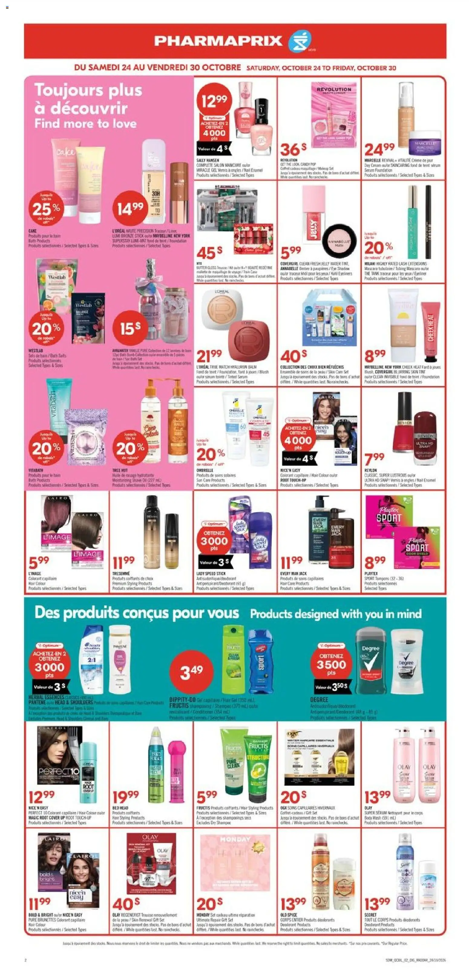 Pharmaprix flyer valid from Oct 24, 2026 | Page: 16